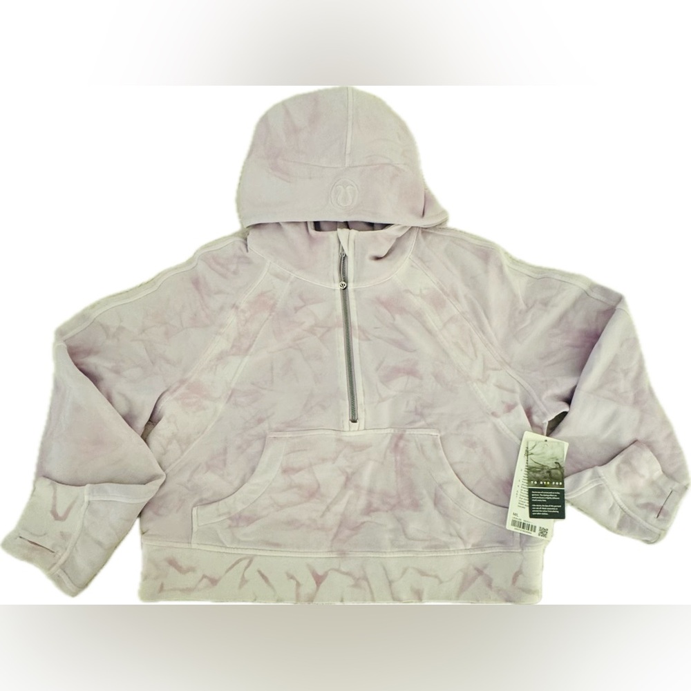 NWT Lululemon Oversized Half Zip Hoodie *Dye MDVI. M/L